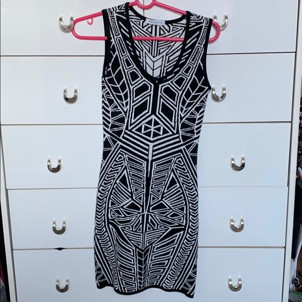 Geometric Bodycon dress